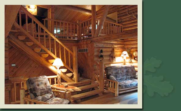 Log Cabin Living Room